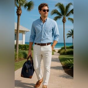 Vineyard Vines “On The Go” Performance Pants – Sz 33x30 (Excellent Condition)